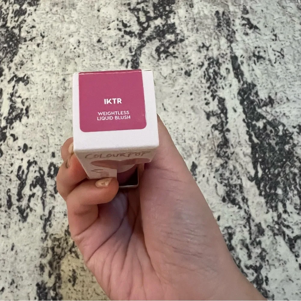 ColourPop Cosmetics Weightless Liquid Blush IKTR